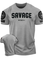 Summer New Adrenaline Power Workout Gym Men's Breathable Round Neck T-Shirt High-Quality Letter Printed Casual Top - Matrix Studios