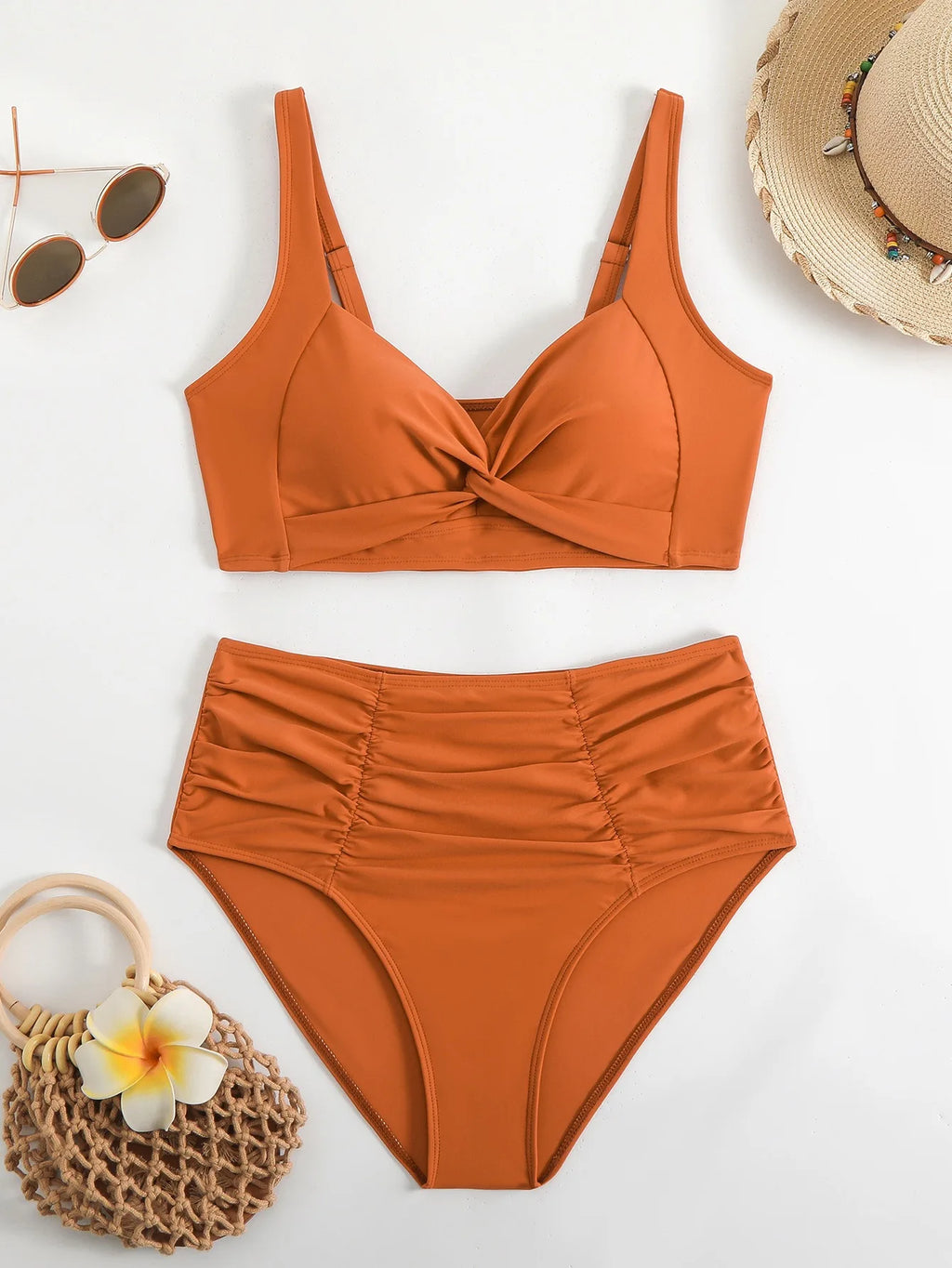 Swimsuit For Women 2025 Women Two Piece Swimsuit Sexy Two Piece High Waist Bikini Swimsuit купальники жіночий 2 - Matrix-studios.com