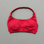 Women Sports Bra Seamless Halter Yoga Clothes Removable Cups Women Workout Clothing Gym Backless Bra Running Workout Tops - Matrix Studios