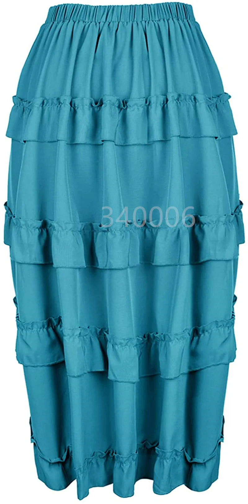 Steampunk Women Skirts Gothic Irregular Shirring Pleated Party Maxi Long Skirt High Low Costumes Punk Sexy Corset Plus Size Red - Matrix-studios.com