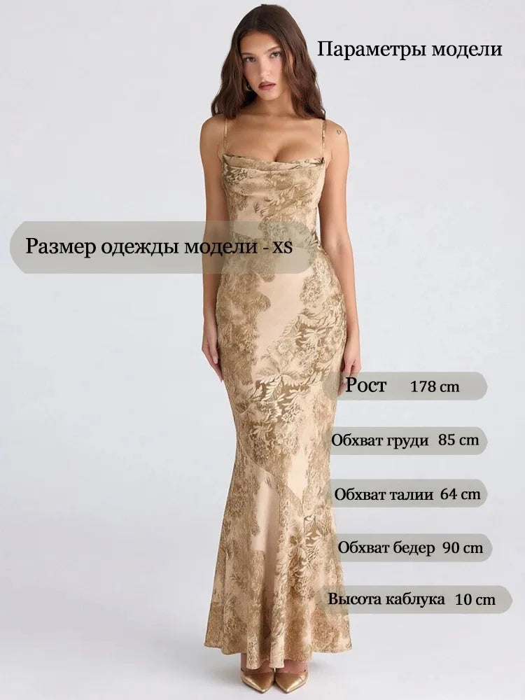Suninheart Summer Spaghetti Strap Floral Print Party Dresses Elegant Maxi Bodycon Wedding Guest Holiday Dress New In Dress 2023 - Matrix-studios.com