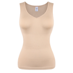 MISSMOLY Women V-neck Shapewear Camisole Tummy Control Body Shaper Slimming Underwear Compression Corset Bustier Tank Tops S-3XL - Matrix-studios.com