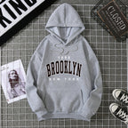2025 Winter New Women's Hoodie High Street Unisex style Double Pockets Sweatshirts Outerwear Plus-Size Women's Clothing CYXX227 - Matrix Studios