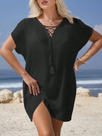 Women Bathing Suit Cover Up Beach Swimwear Blouse Dress Summer Swim Beach Wear Bathing Suits Cover-Ups Beachwear - Matrix Studios