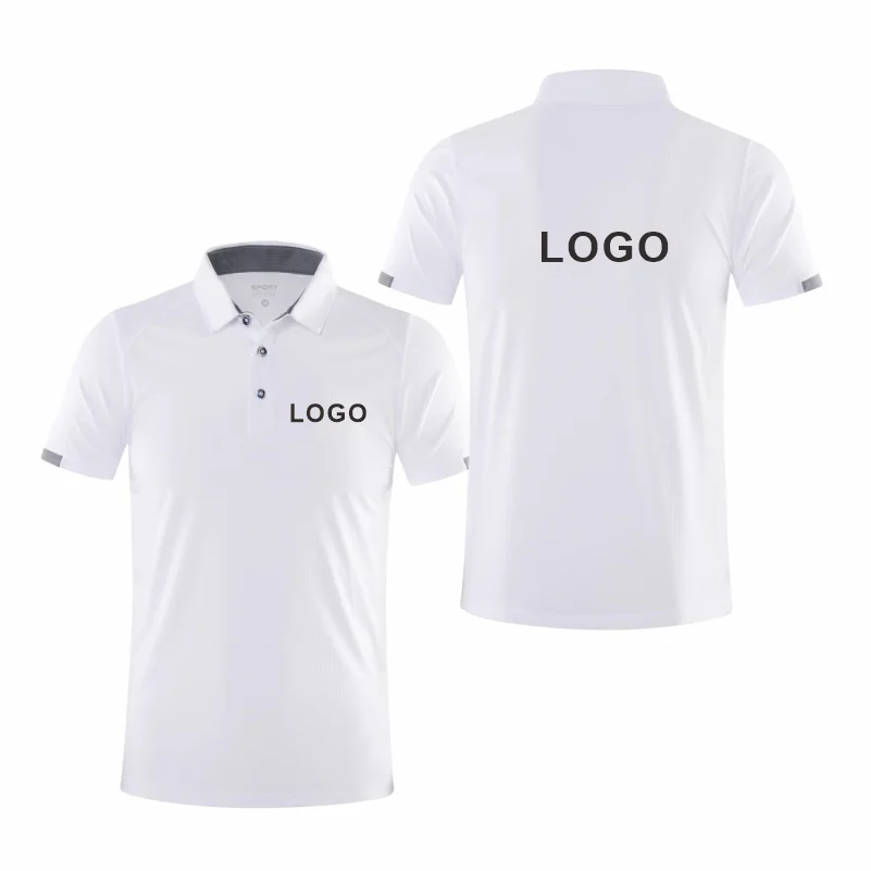 Summer Quick-Drying Polo T Shirt For Men Custom Logo Embroidery Printing Men And Women Golf shirts Personalized Design 2023 New - Matrix-studios.com