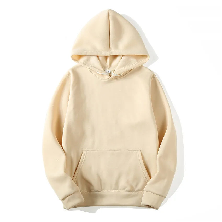 New Fashion Men's Women's Hoodies Spring Autumn Winter Casual Hoodies Sweatshirts Men Tops Solid Color Hoodie Sweatshirt Male - Matrix Studios