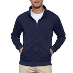 Autumn Men's Sweatshirts Jacket Man Without Hood Zip Coats Outdoor Sport Lightweight Long Sleeve Streetwear Slim Fit Cardigan - Matrix Studios
