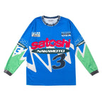 Y2K Racing 78 Number Print Mesh Motorcycle Satoshi Nakamoto Long Sleeve Jersey T Shirt Men Women Breathable Cotton Streetwear - Matrix-studios.com