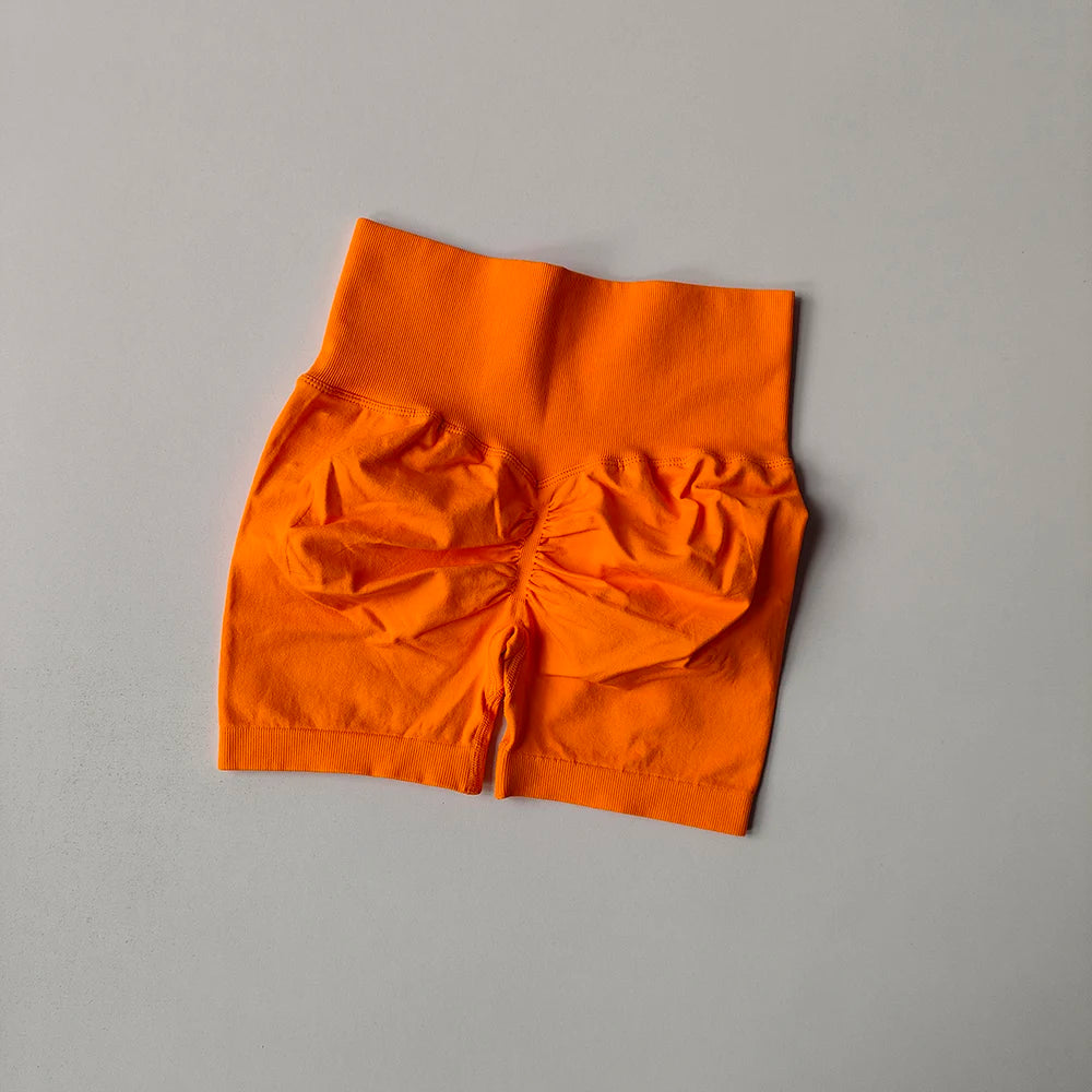 Summer High-Waist Women's Yoga Shorts Breathable Fitness Butt Lift Sports Running Shorts Cycling Push-Up Workout Gym Shorts - Matrix Studios