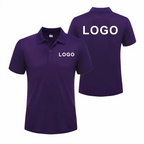 Customized Logo Breathable Polo Shirt Casual Company Group Clothing Lapel Short Sleeve Polo Shirts Work Clothes Print Embroidery - Matrix-studios.com