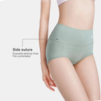 5 Pack Women's Cotton High Waisted Underwear - Tummy Control & Butt Lift, Graphene Antibacterial, Breathable Comfort, No Ride Up - Matrix Studios