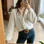 Tuularose Women Fashion Cardigan Spring Autumn Solid Lace-Up Single-Button Sweaters Chic Casual Commuter New 2026 Female Jumpers - Matrix Studios