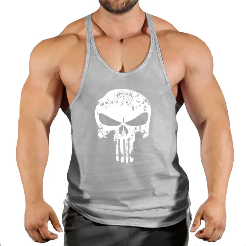 Men's Clothing Gym Vest Vests Bodybuilding Man Top for Fitness Stringer Sleeveless Sweatshirt T-shirts Suspenders Man Clothes - Matrix Studios