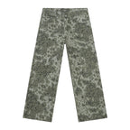 PFNW American 2025 New Tide Camouflage Jeans Men's Ins Loose Straight Wide Leg Casual Denim Pants Loose Male Trousers 12C2036 - Matrix Studios