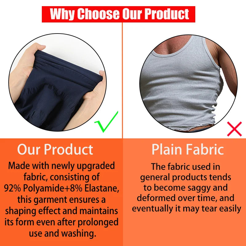 Men's Tight Vest Solid Leisure Sports Fitness High Stretch Running Tank Top Round Neck Sleeveless T-Shirt Can Be Built Inside - Matrix Studios