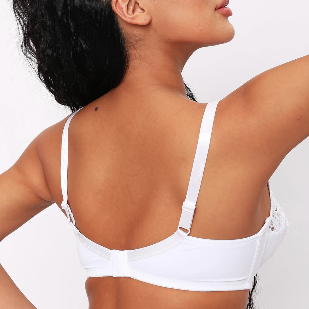 Bras For Womens Lingerie Top Female Lace Bra Underwire Plus Size Brassiere Perspective Sexy Underwear B C D DD E F Cup - Matrix Studios