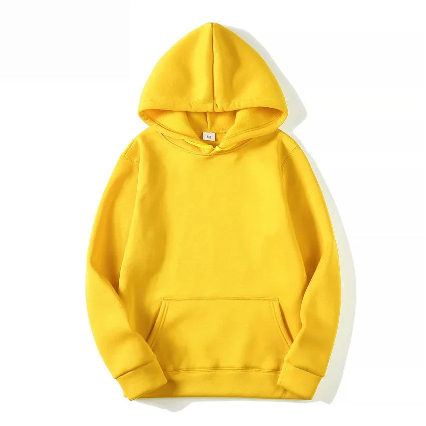 New Fashion Men's Women's Hoodies Spring Autumn Winter Casual Hoodies Sweatshirts Men Tops Solid Color Hoodie Sweatshirt Male - Matrix Studios