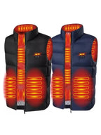 9 Heated Vest Zones Electric Heated Jackets Men Women Sportswear Heated Coat Graphene Heat Coat USB Heating Jacket For Camping - Matrix Studios