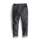 Maden Retro 11.6oz Selvedge Raw Denim Jeans Tapered Regular Fit Cotton Jeans with Zipper Fly High Quality Versatile Men's Pants - Matrix Studios