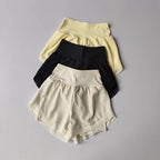 Women's Summer Running Sports Shorts Fitness Yoga Shorts Quick Drying Outdoor 2 in 1 Tennis Casual Training Shorts - Matrix Studios