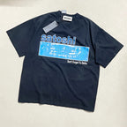 Ripped Hole Satoshi Nakamoto T-shirt High Quality Splash-ink Pattern Short Sleeve Retro Casual Loose Round Neck T Shirts - Matrix-studios.com