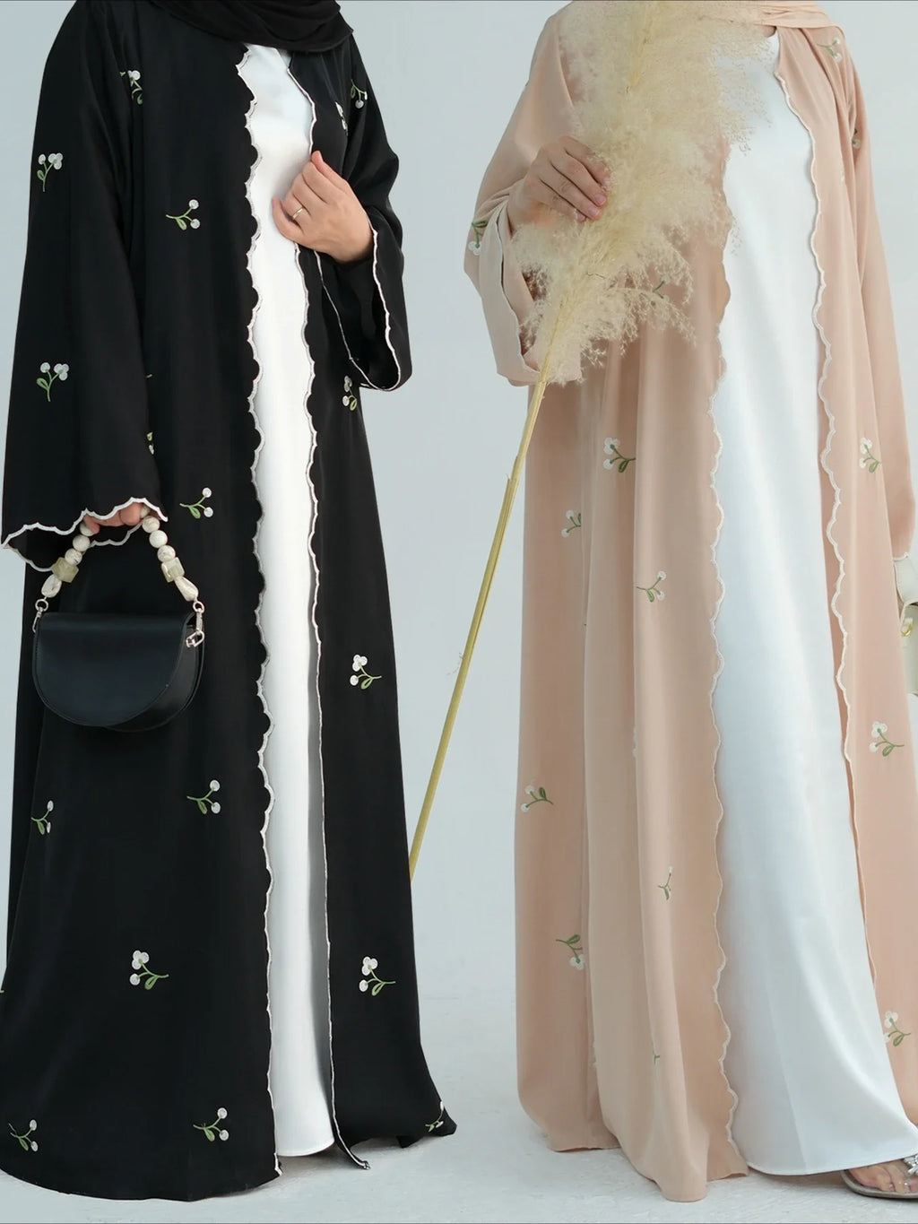 Eid Muslim Abaya for Women Embroidery Cardigan Dresses Abayas Ramadan Morocco Dubai Jalabiya Kaftan Vestidos Arab Long Robe 2025 - Matrix-studios.com