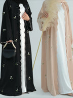 Eid Muslim Abaya for Women Embroidery Cardigan Dresses Abayas Ramadan Morocco Dubai Jalabiya Kaftan Vestidos Arab Long Robe 2025 - Matrix-studios.com