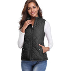 Women Warm Leisure Vest Autumn and Winter Cotton Vestsuit Girl Flexible Thermal Winter Warm Jacket Vest - Matrix Studios