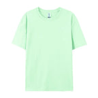 100% Cotton Solid T-shirts Women Sporty Short Sleeve Tees Fashion Casual White Black Clothing Loose O-Neck Female Summer Tops - Matrix-studios.com