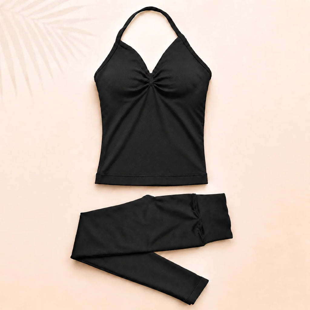 3 Pieces Gym Set Woman Seamless Short Sleeve Top Scrunch Gym Shorts Sport Strappy Bra Bodysuit Workout Suits Gym Clothes - Matrix-studios.com