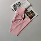 Seamless Sport Yoga High Waist Pants Leggings Sport See Through Yoga Gym Running Quick Dry Pants Scrunch Butt Pants - Matrix-studios.com