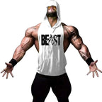 Men's Vest Sleeveless Sweatshirt Gym Top Men Man Sleeveless Shirt Bodybuilding Fitness Clothing T-shirt Singlets Singlet Clothes - Matrix Studios