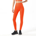 SOISOU Nylon Yoga Pants Gym Leggings Women Girl Fitness Soft Tights High Waist Elastic Breathable No T Line Sports Pants - Matrix-studios.com