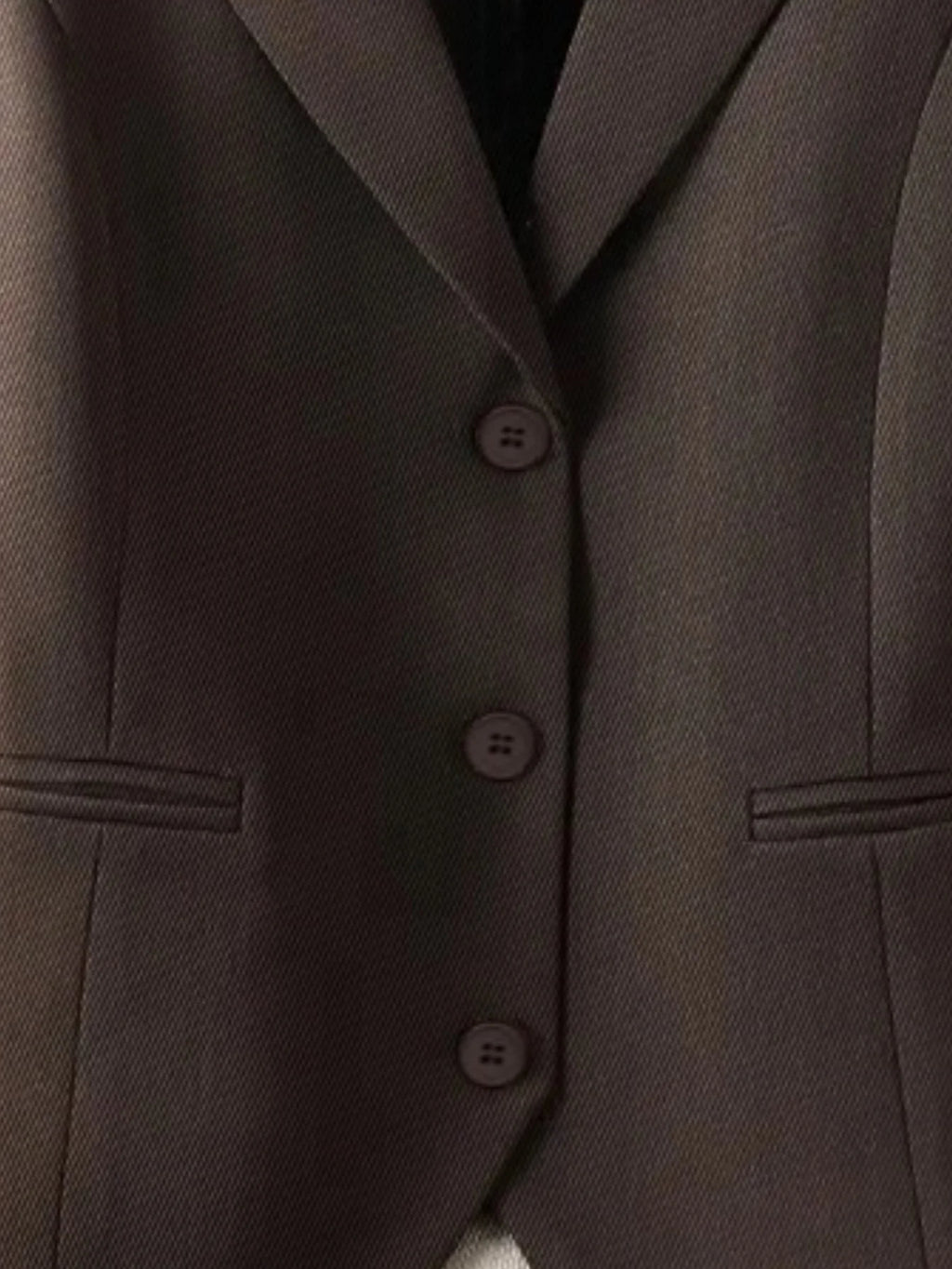 Vintage Women's Brown Custom Waistcoat Sleeveless Lapel Suit Vest Daily Commute Button Slim Design, Casual All Fold Wear - Matrix Studios