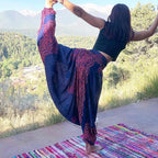 Bohemian Pants Women Pantalones Mujer Hippie High Waist Rayon Harem Baggy Boho Yoga Beach Wear Pour Femme Calca Feminina Printed - Matrix Studios