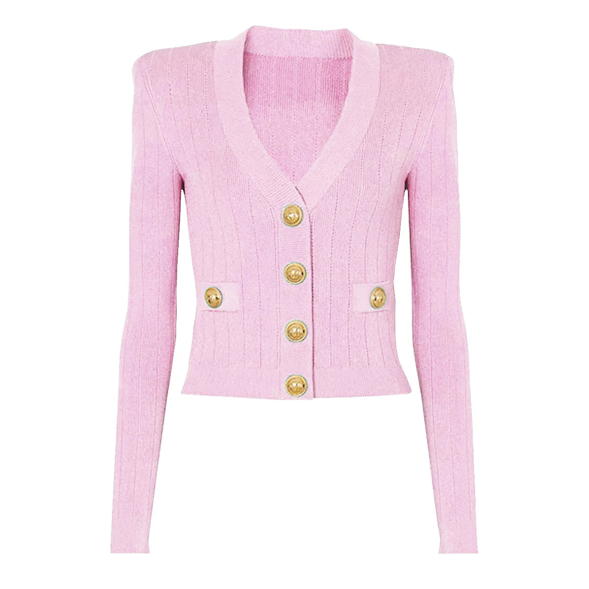 Spot Spring 2024 New Women's Fashion Classic High Quality Versatile Jacket Jacket Knitted Sweater Cardigan - Matrix Studios