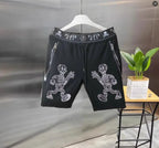 2025 Designer  Rhinestone  short Summer Luxurious Plein ali Hip Hop Male Brand Casual short pant