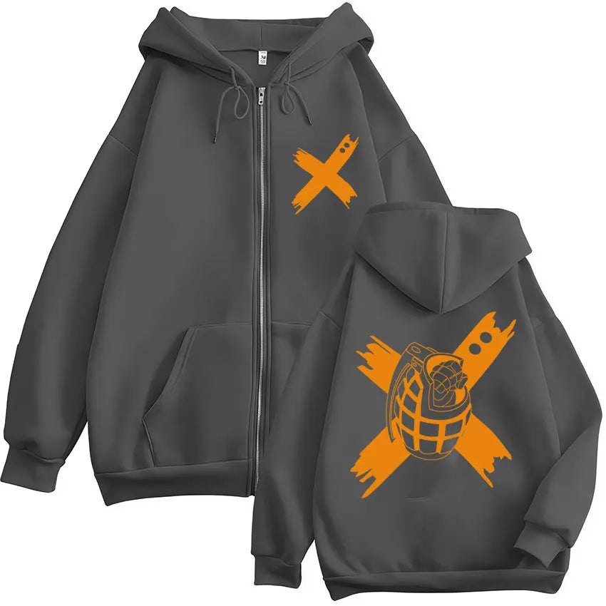Japan Anime My Hero Academia Zip Up Hoodies Harajuku Fashion Manga Vintage Sweatshirt Men Women Fleece Oversized Tracksuit Coats - Matrix Studios
