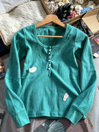 Pink Striped Slim Long Sleeve Tees Women Spring Casual Cotton O-neck Tshirt New Tops Clothes Sweet Cute  Vintage T-shirts Y2K - Matrix-studios.com