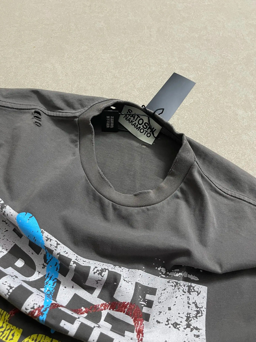 Hole Satoshi Nakamoto Vintage Everywhere Nowhere T Shirt Men Women Best Quality Tee Tops T-Shirt - Matrix-studios.com