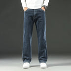 2025 New Style Y2 Spring and Autumn Loose Jeans Men's Baggy Straight Wide Leg Business Casual Pants Brand Men's Clothing - Matrix Studios