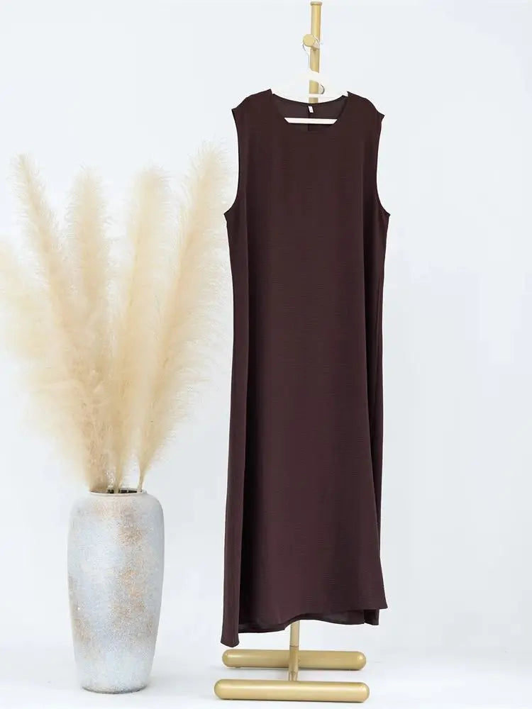 Ramadan Black White Dubai Prayer Clothes Women Turkey Islam Muslim Modest Jersey Under Abaya Dress Kebaya Robe Femme Musulmane - Matrix-studios.com