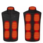 21 Heated Vest Zones Electric Heated Jackets Men Women Sportswear Heated Coat Graphene Heat Coat USB Heating Jacket For Camping - Matrix Studios