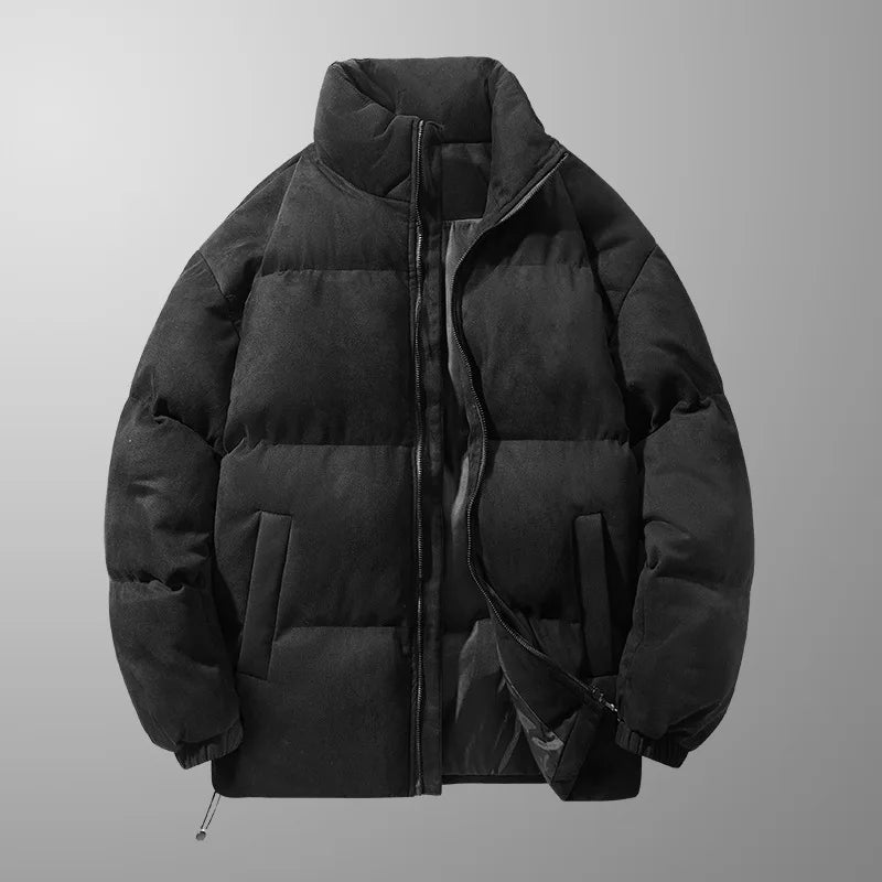 New Winter Men Fashion Stand Collar Casual Down Jackets Winter Coats Quality Male Thicker Warm Parkas Couple Loose Coats 3XL - Matrix Studios