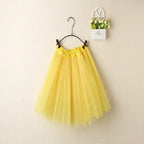 Women Summer Vintage Tulle Skirt Adult Fancy Ballet Dancewear Party Costume Ball Gown Mini Skirt - Matrix-studios.com
