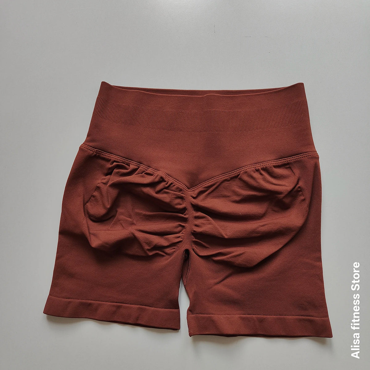 Summer High Waisted Yoga Shorts Tummy Control Seamless Fitness Shorts Sexy Running Fitness Short Pants Solid Color Yoga Leggings - Matrix Studios