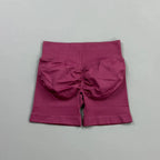 HISTELLO Gym Shorts 4.5" Women Fitness Sports Biker Shorts Low Waist Running Pants Workout Scrunch Butt Yoga Seamless Leggings - Matrix-studios.com