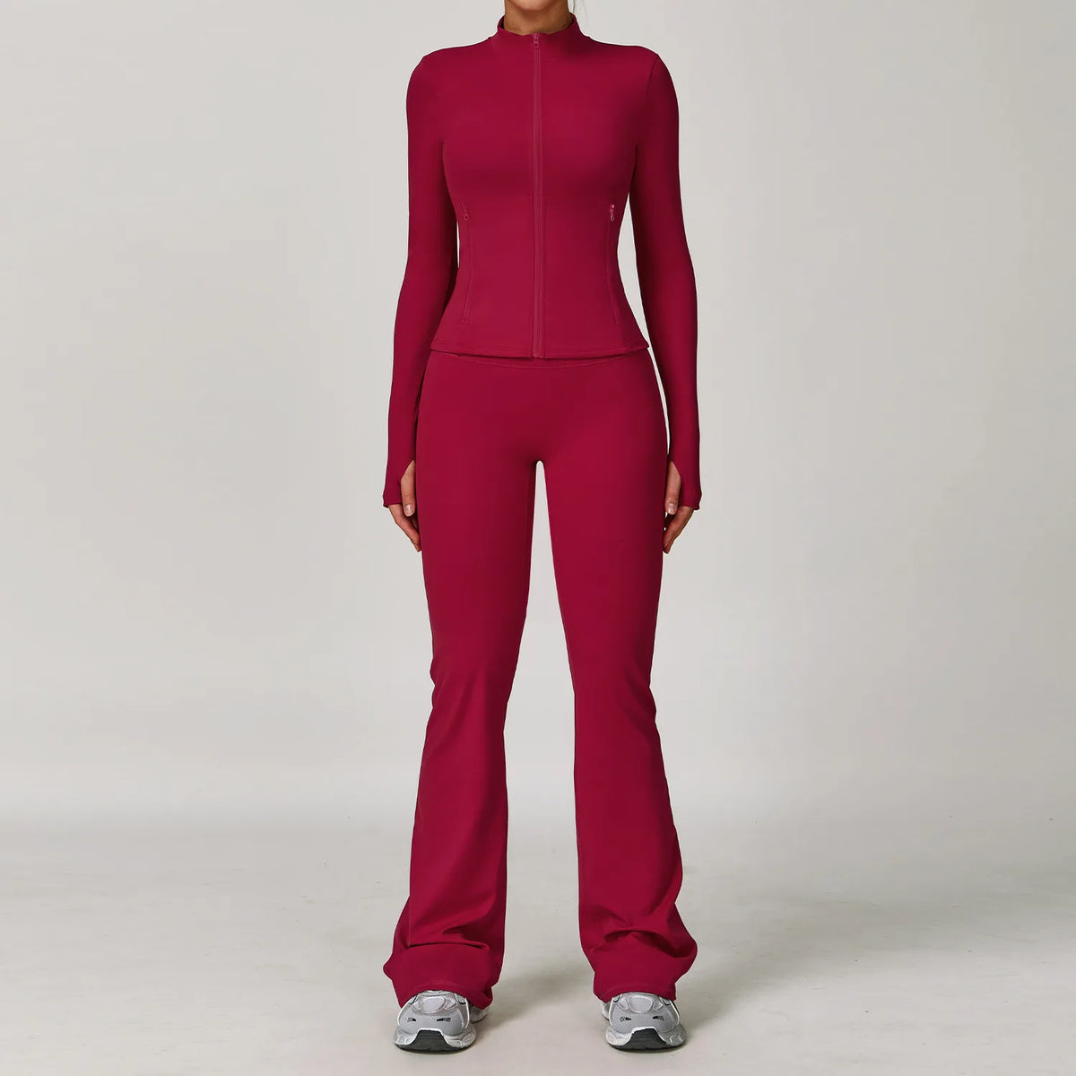 2/3PCS Yoga Suit Sports Set Gym Set Women Tracksuit Running Workout Clothes Long Sleeve Sports Bra Athletic Wear Yoga Clothing - Matrix-studios.com