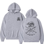 Tip of The Spear X-ray Sparta Tactical Skeleton Print Hoodie Men Women Fashion Oversized Pullover Hoodies Male Casual Tracksuit - Matrix Studios