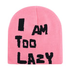 Y2K Letter Butter Knit Hats Skullies Beanies Autumn Winter Warm Hat Men Women Hip Hop Quality Skiing Cap Cycling Windproof New
